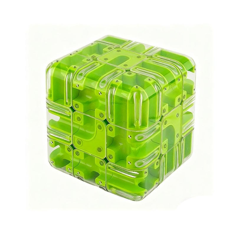 Cross-border ball maze puzzle Rubik's Cube 3x3 battle PK Rubik's Cube logic thinking toy for children's stress relief training
